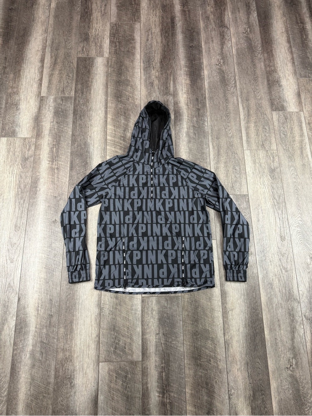 VS Grey Logo Windbreaker Jacket
